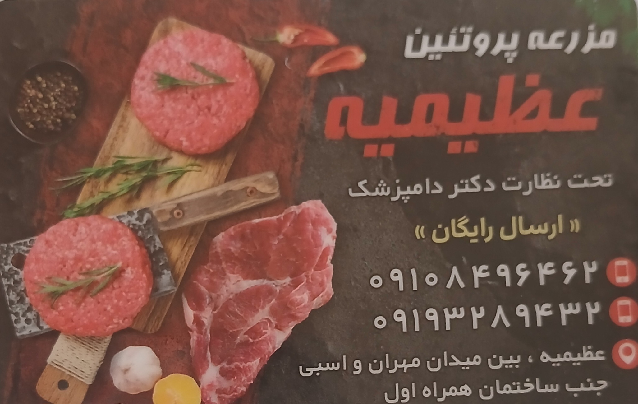 مزرعه پروتئین عظیمیه 